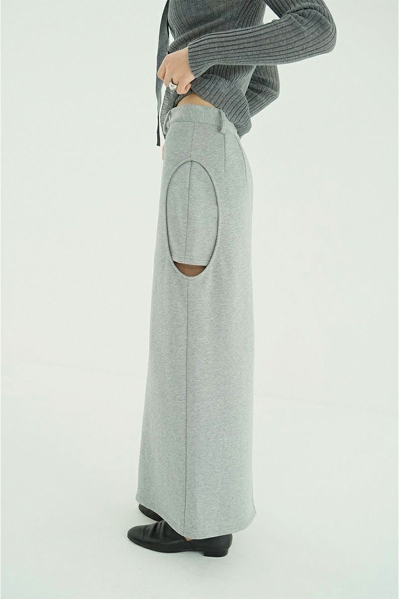 CLANE(クラネ) CIRCLE CUT SWEAT SKIRT サークルカットスウェットスカート 10109-6033