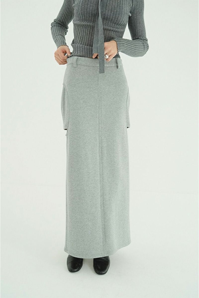 CLANE(クラネ) CIRCLE CUT SWEAT SKIRT サークルカットスウェットスカート 10109-6033