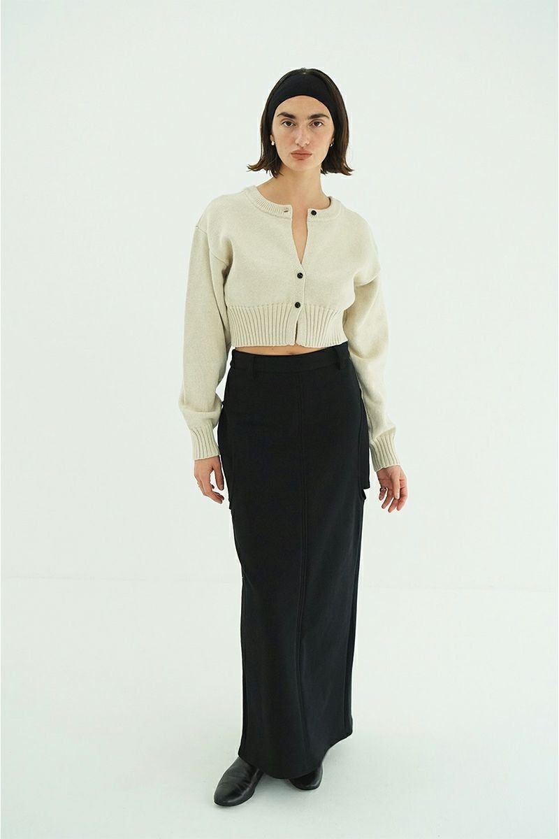 CLANE(クラネ) CIRCLE CUT SWEAT SKIRT サークルカットスウェットスカート 10109-6033