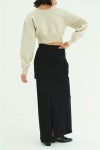 CLANE(クラネ) CIRCLE CUT SWEAT SKIRT サークルカットスウェットスカート 10109-6033