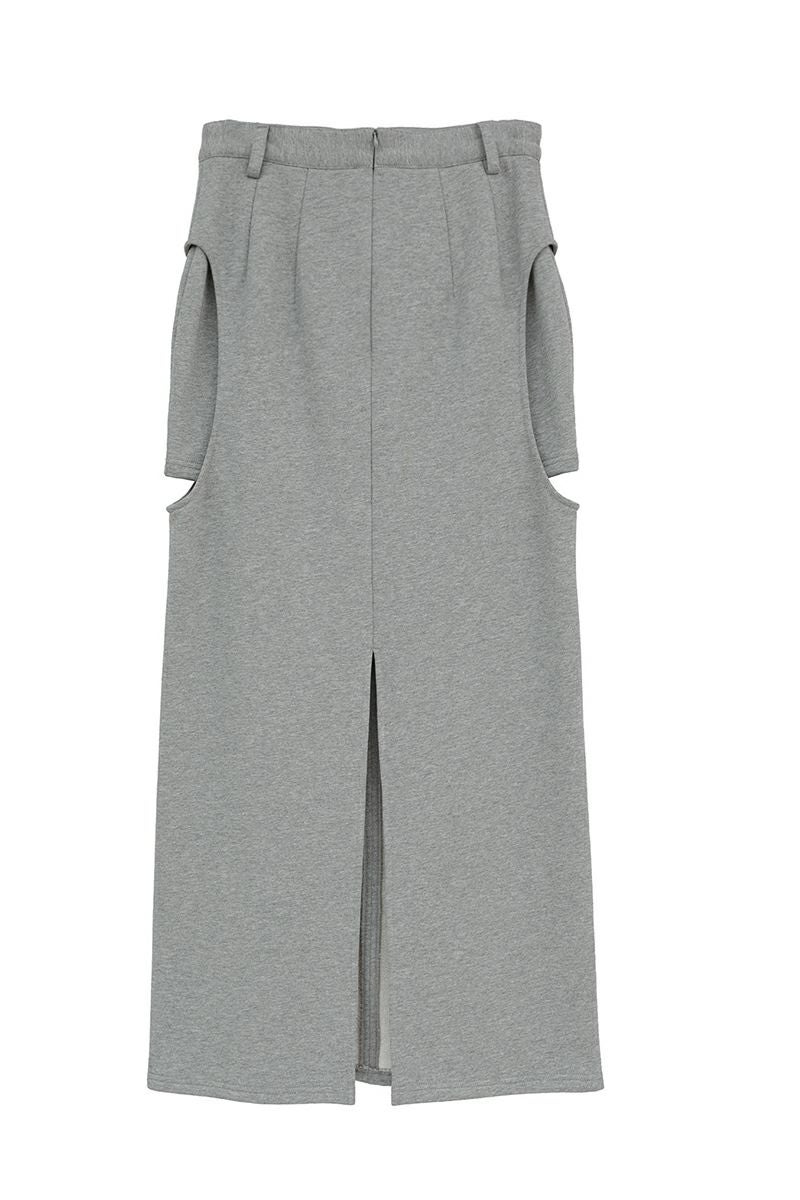 CLANE(クラネ) CIRCLE CUT SWEAT SKIRT サークルカットスウェットスカート 10109-6033