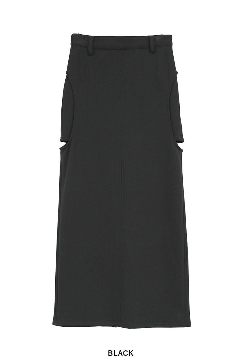 CLANE(クラネ) CIRCLE CUT SWEAT SKIRT サークルカットスウェットスカート 10109-6033