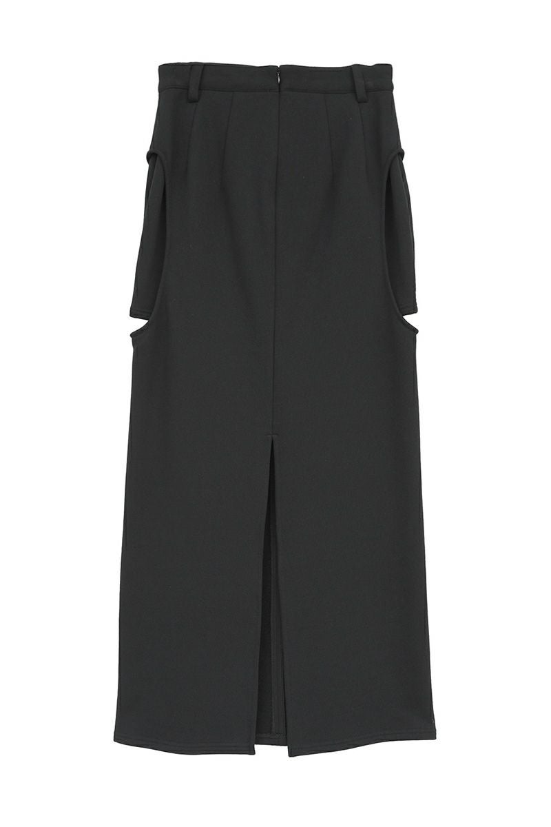 CLANE(クラネ) CIRCLE CUT SWEAT SKIRT サークルカットスウェットスカート 10109-6033