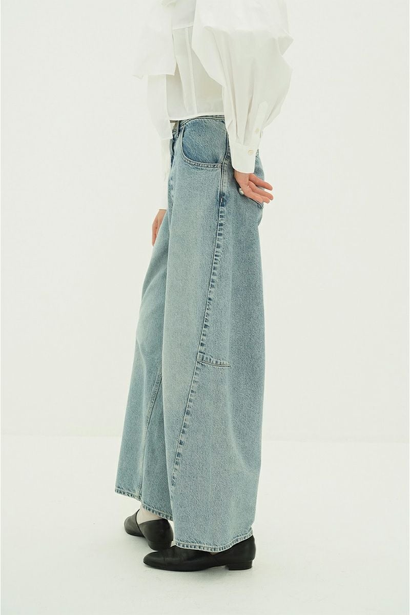 CLANE(クラネ) | CLANE(クラネ) COCOON BULKY DENIM PANTS コクーン