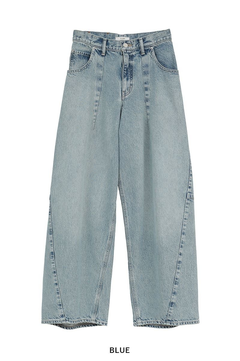 CLANE(クラネ) COCOON BULKY DENIM PANTS コクーンバルキーデニムパンツ 10111-7043