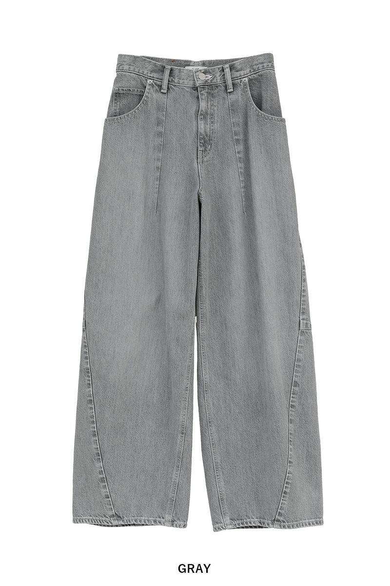 CLANE(クラネ) COCOON BULKY DENIM PANTS コクーンバルキーデニムパンツ 10111-7043