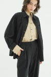 CLANE(クラネ) TWO TONE LAYERED SHIRTS ツートーンレイヤードシャツ 10122-4053