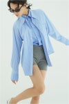CLANE(クラネ) TWO TONE LAYERED SHIRTS ツートーンレイヤードシャツ 10122-4053