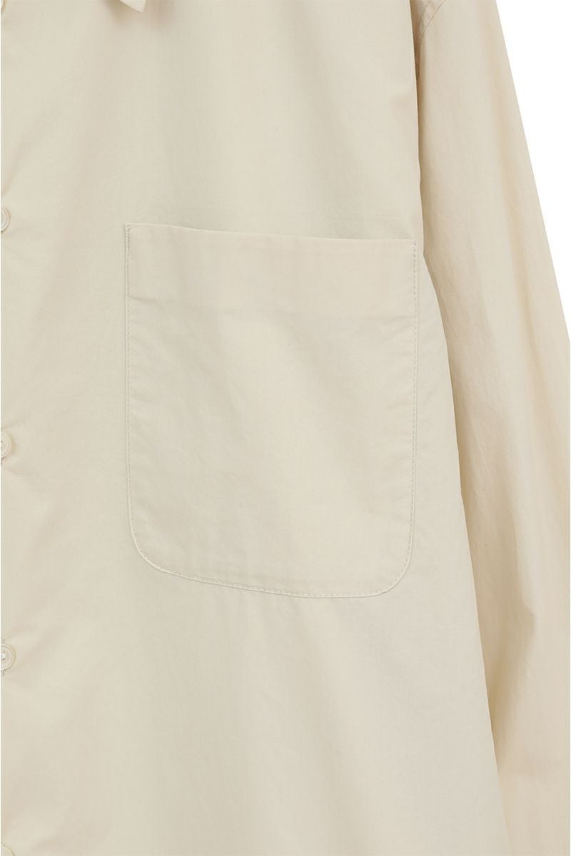 CLANE(クラネ) TWO TONE LAYERED SHIRTS ツートーンレイヤードシャツ 10122-4053