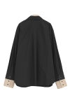 CLANE(クラネ) TWO TONE LAYERED SHIRTS ツートーンレイヤードシャツ 10122-4053