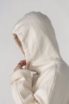 kengo(ケンゴ) cotton wool bokomoko zip-up hooded jacket コットンウールボコモコジップアップフーデッドジャケット K25FW-JK3