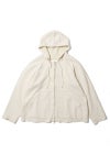kengo(ケンゴ) cotton wool bokomoko zip-up hooded jacket コットンウールボコモコジップアップフーデッドジャケット K25FW-JK3