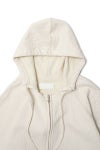 kengo(ケンゴ) cotton wool bokomoko zip-up hooded jacket コットンウールボコモコジップアップフーデッドジャケット K25FW-JK3