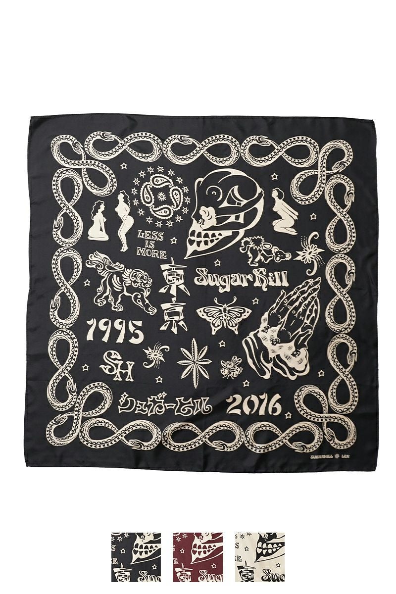 SUGARHILL(シュガーヒル) SILK SCARF シルクスカーフ 26441002