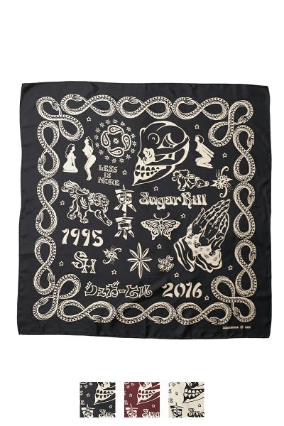 SUGARHILL(シュガーヒル) SILK SCARF シルクスカーフ 26441002