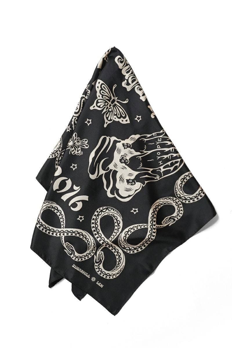 SUGARHILL(シュガーヒル) SILK SCARF シルクスカーフ 26441002
