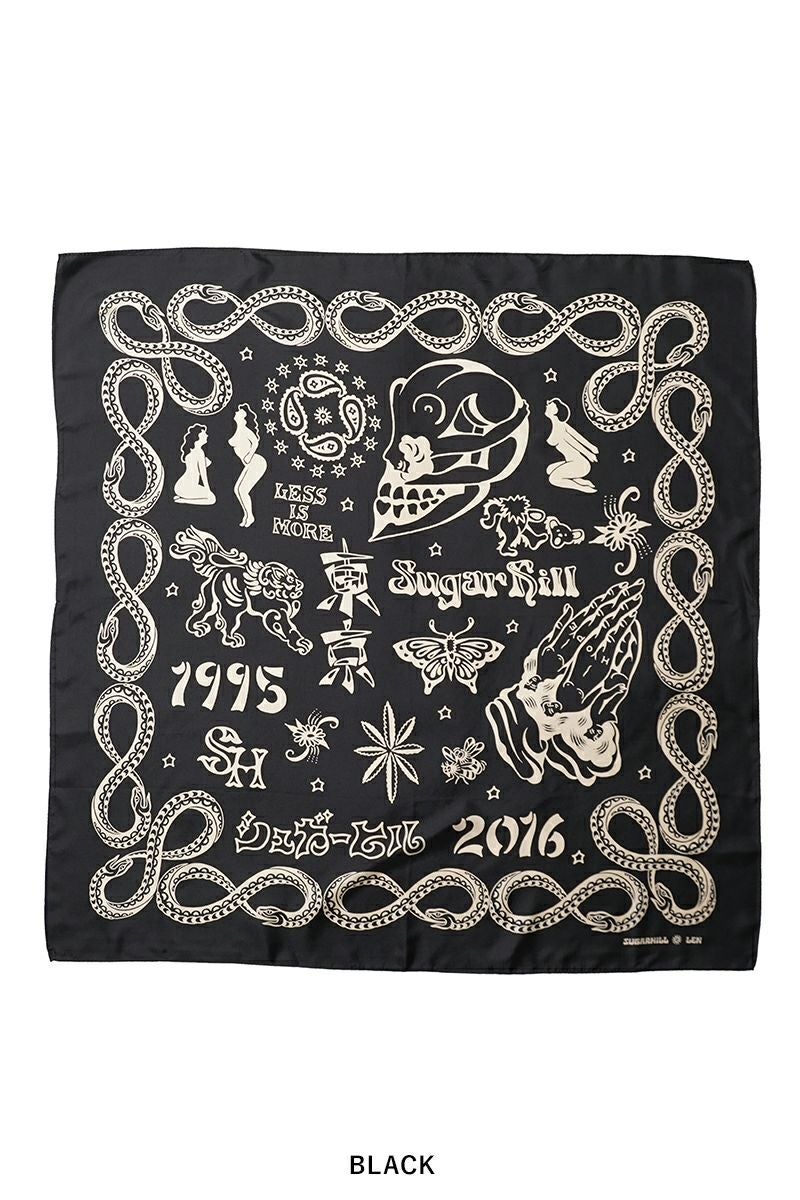 SUGARHILL(シュガーヒル) SILK SCARF シルクスカーフ 26441002