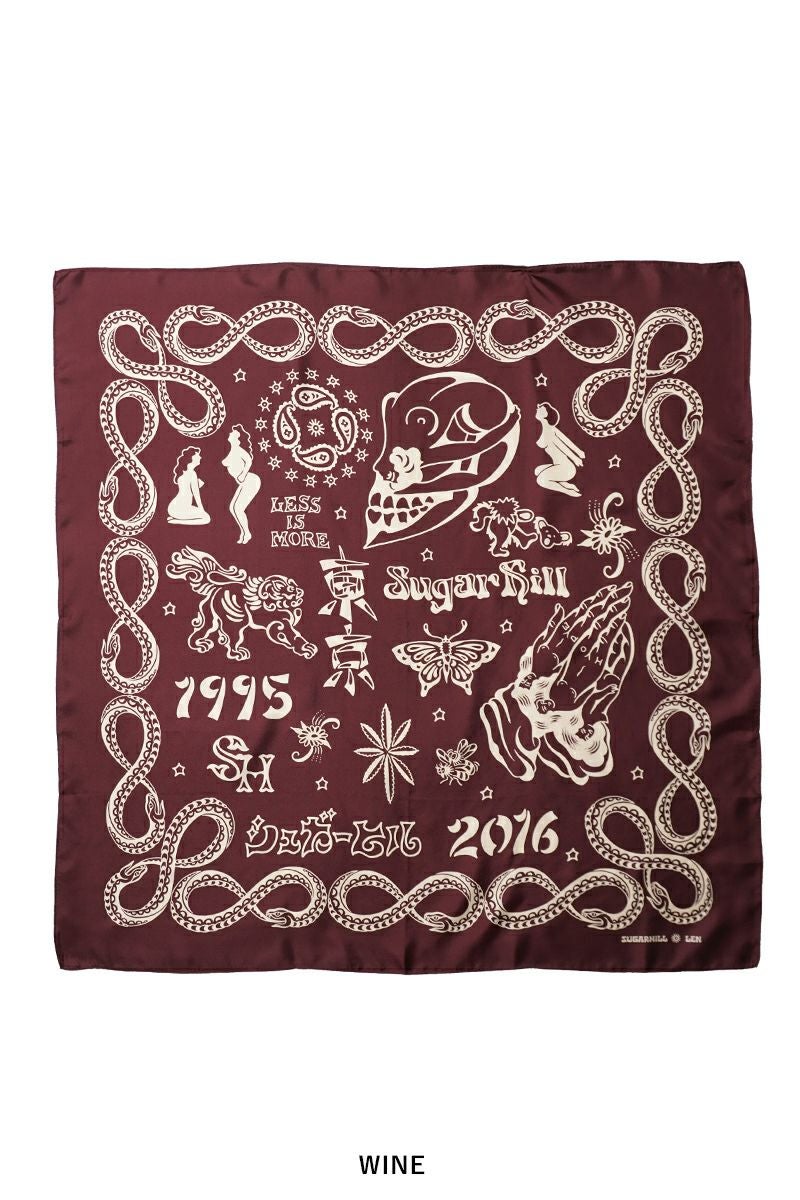 SUGARHILL(シュガーヒル) SILK SCARF シルクスカーフ 26441002
