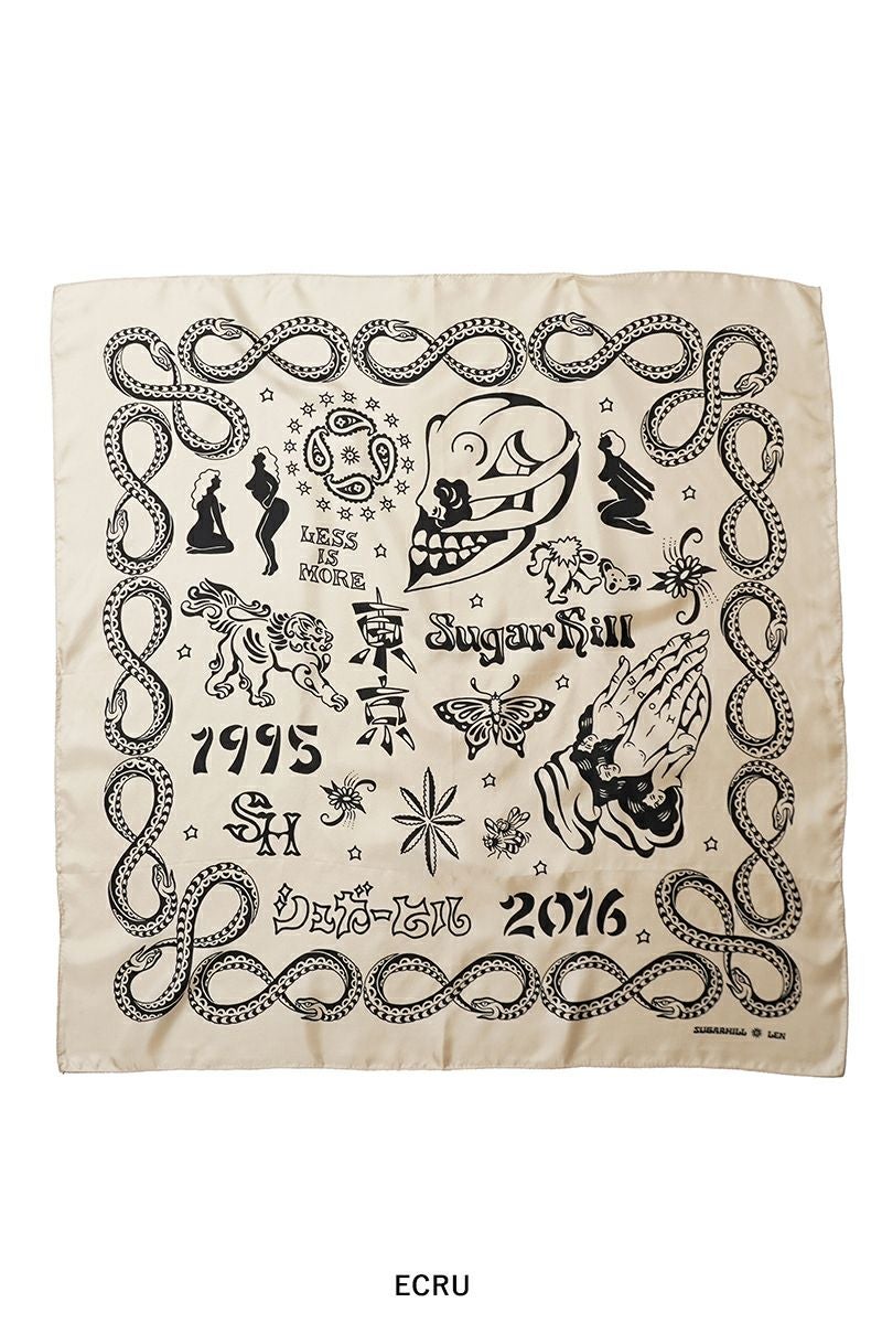 SUGARHILL(シュガーヒル) SILK SCARF シルクスカーフ 26441002