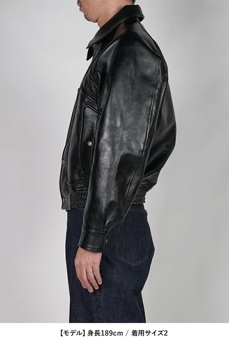 SUGARHILL(シュガーヒル) SHRINK BOMBER JACKET シュリンクボンバージャケット 26440701