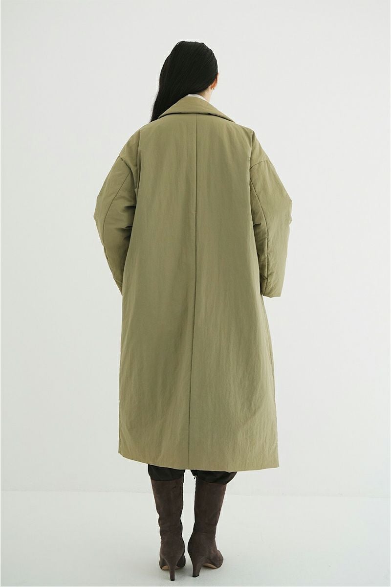 CLANE(クラネ) COLOR DOWN CHESTER COAT ダブルウールロングコート 19101-0172