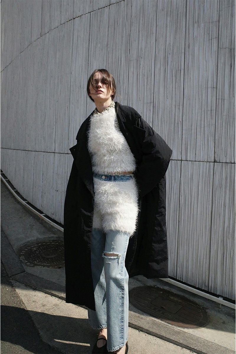 CLANE(クラネ) COLOR DOWN CHESTER COAT ダブルウールロングコート 19101-0172