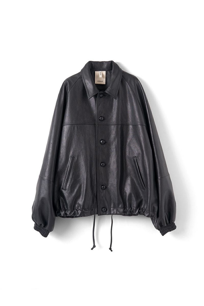 『謙太郎』【25ss】refomed ccu レザージャケット(タグ付き) refomed(リフォメッド) | refomed(リフォメッド）CCU LEATHER FORMAN