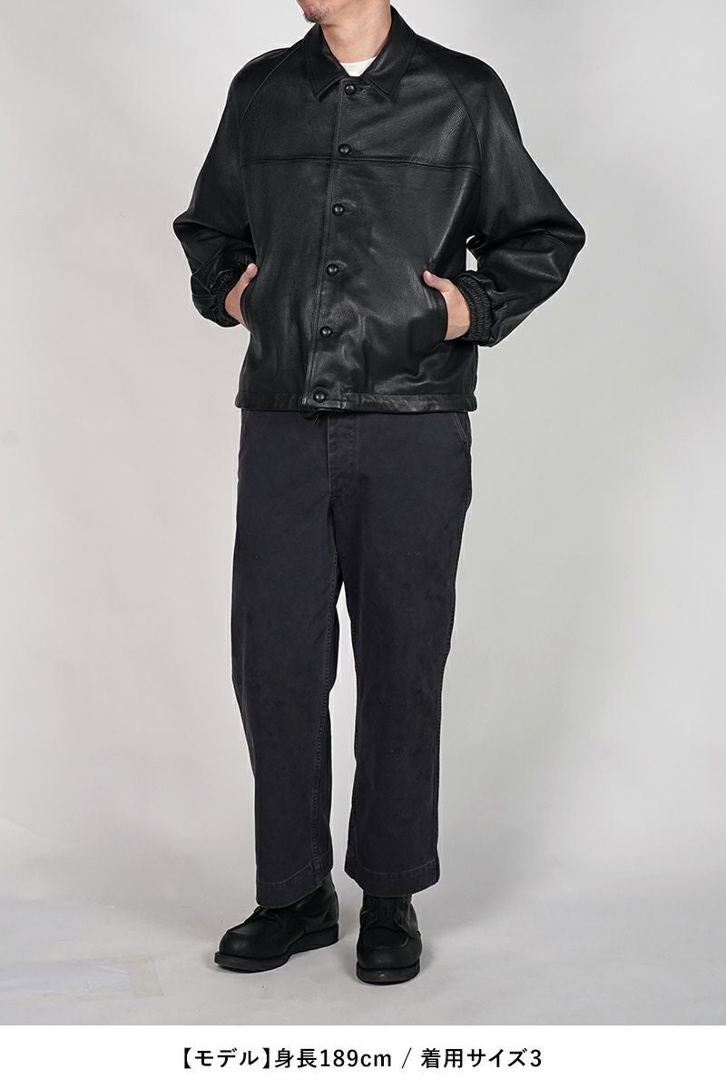 refomed(リフォメッド）CCU LEATHER FORMAN JACKET CCUレザーフォルマンジャケット REJK-CCU02