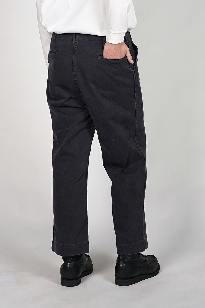 BOWWOW(バウワウ) | BOWWOW(バウワウ) BLACK WORK TROUSERS AGED