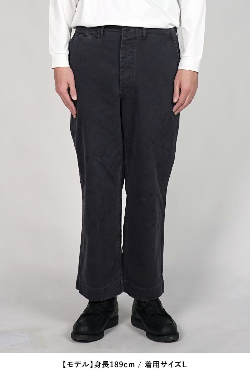 BOWWOW(バウワウ) | BOWWOW(バウワウ) BLACK WORK TROUSERS AGED