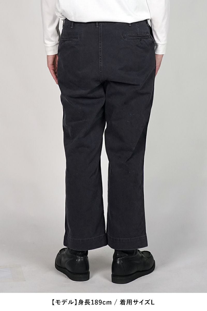 BOWWOW(バウワウ) BLACK WORK TROUSERS AGED ブラックワークトラウザーエイジド BW261-BWTA