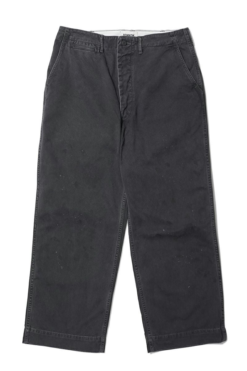 BOWWOW(バウワウ) | BOWWOW(バウワウ) BLACK WORK TROUSERS AGED