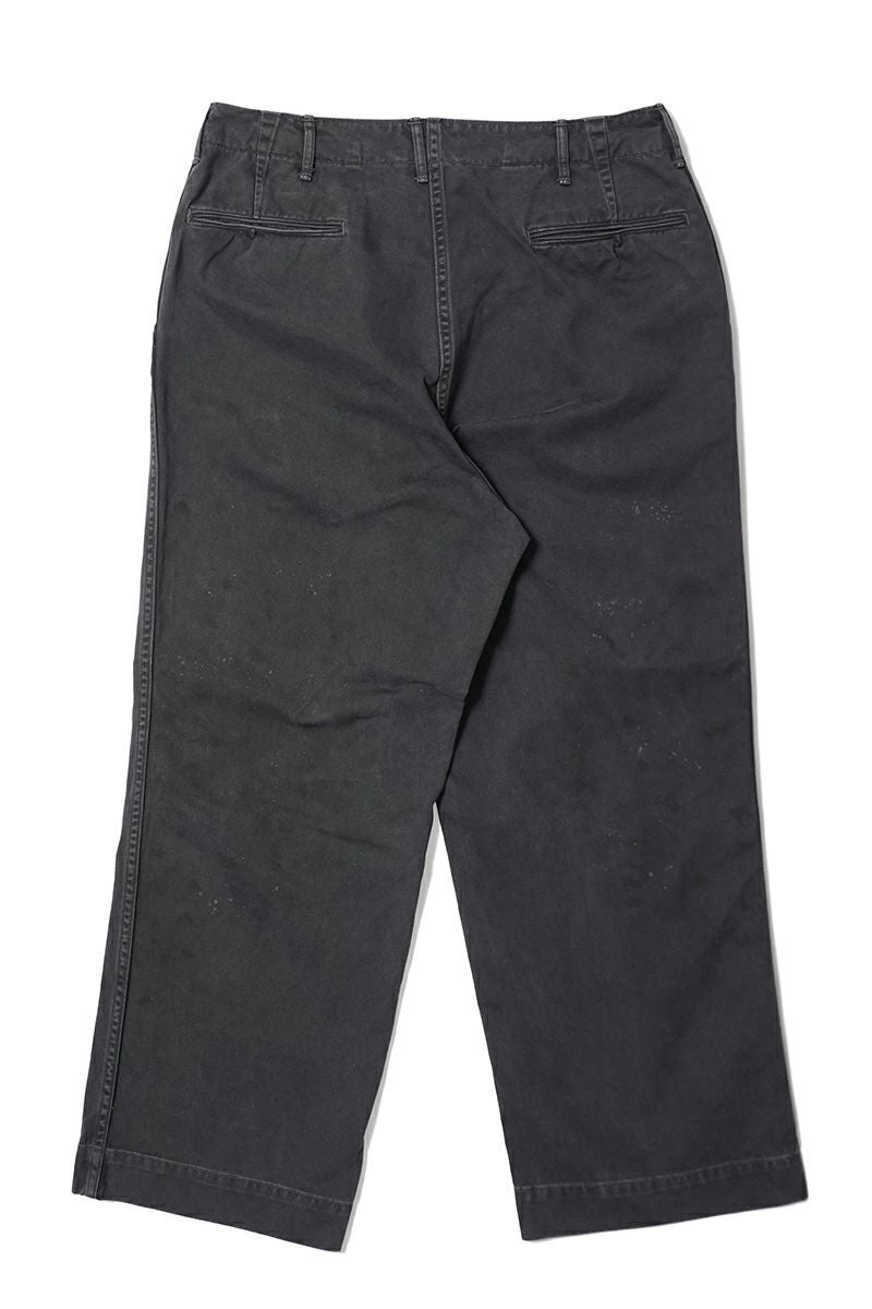 BOWWOW(バウワウ) | BOWWOW(バウワウ) BLACK WORK TROUSERS AGED 