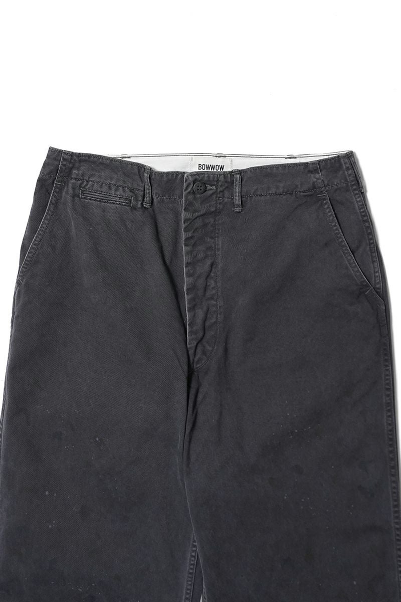 BOWWOW(バウワウ) BLACK WORK TROUSERS AGED ブラックワークトラウザーエイジド BW261-BWTA