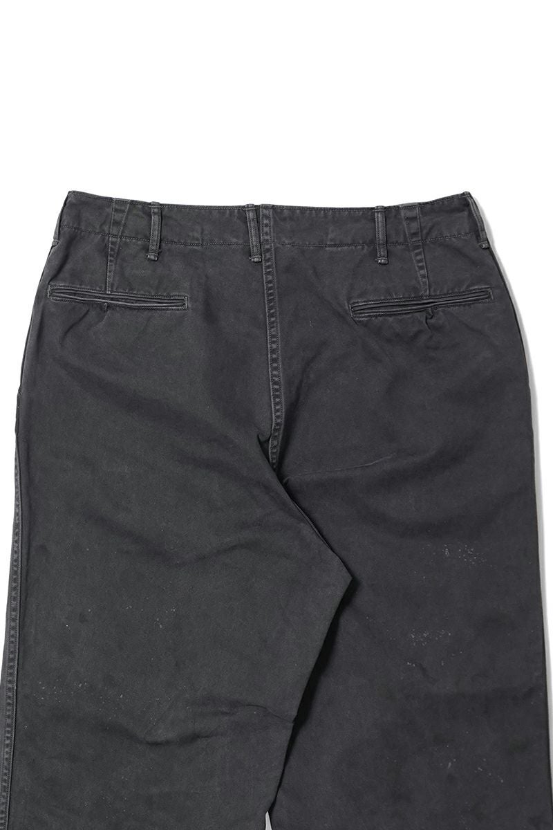 BOWWOW(バウワウ) | BOWWOW(バウワウ) BLACK WORK TROUSERS AGED