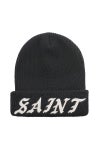 SAINT Mxxxxxx(セントマイケル) SM-MK8-0000-085 / KNIT CAP/SAINT/BLACK ニットキャップ