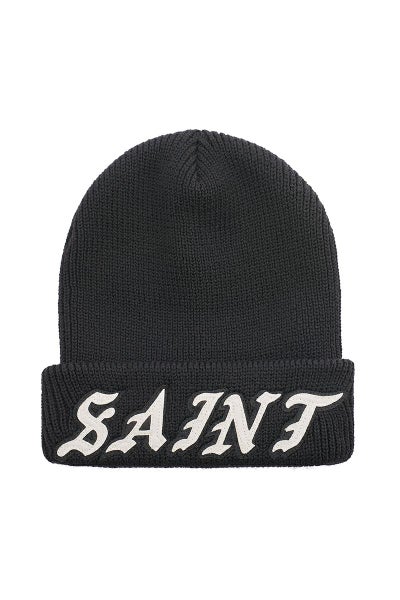 SAINT Mxxxxxx(セントマイケル) SM-MK8-0000-085 / KNIT CAP/SAINT/BLACK ニットキャップ
