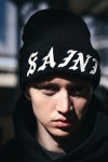SAINT Mxxxxxx(セントマイケル) SM-MK8-0000-085 / KNIT CAP/SAINT/BLACK ニットキャップ