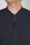 visvim(ビズビム) MONDO HENLEY ZIP SS DMGD モンドヘンリージップ半袖シャツ ダメージド 0126105010022