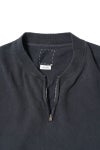 visvim(ビズビム) MONDO HENLEY ZIP SS DMGD モンドヘンリージップ半袖シャツ ダメージド 0126105010022