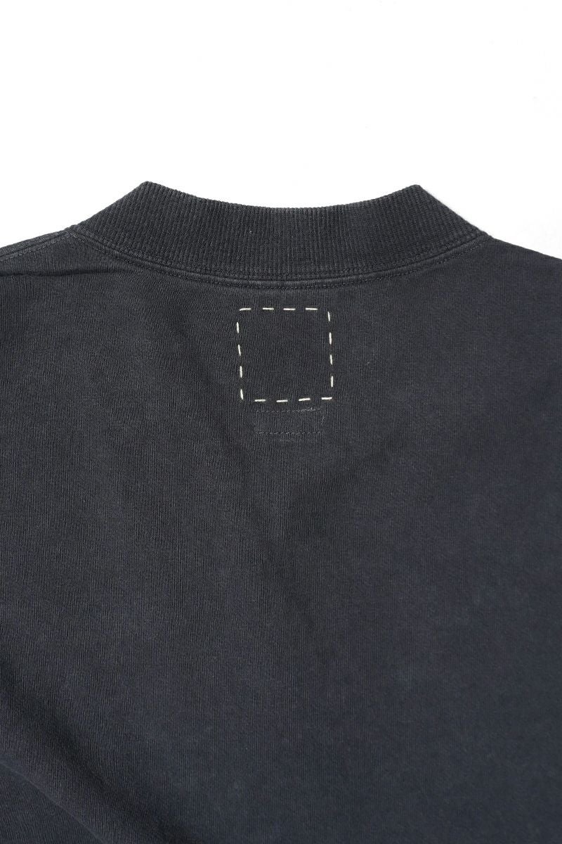 visvim(ビズビム) MONDO HENLEY ZIP SS DMGD モンドヘンリージップ半袖シャツ ダメージド 0126105010022