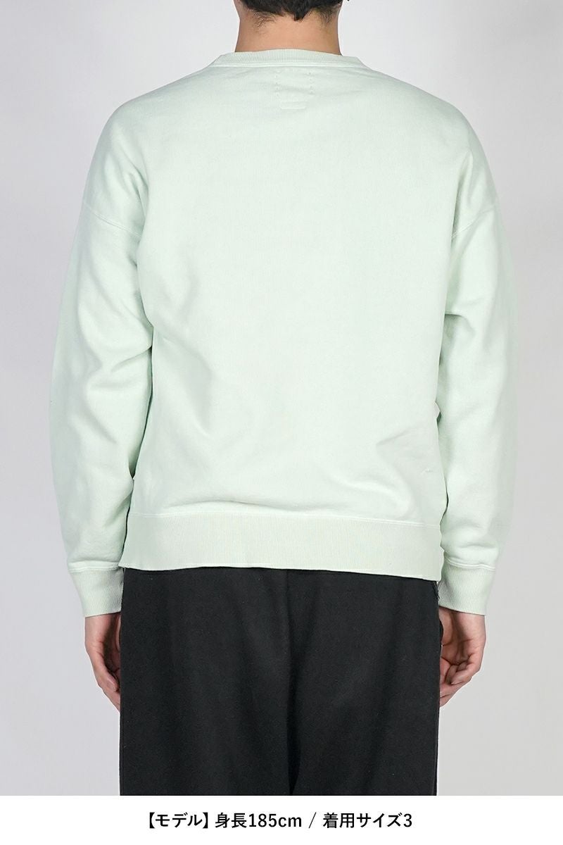 visvim(ビズビム) JUMBO SB SWEAT LS DMGD ジャンボスウェット長袖 ダメージド 0126105010023