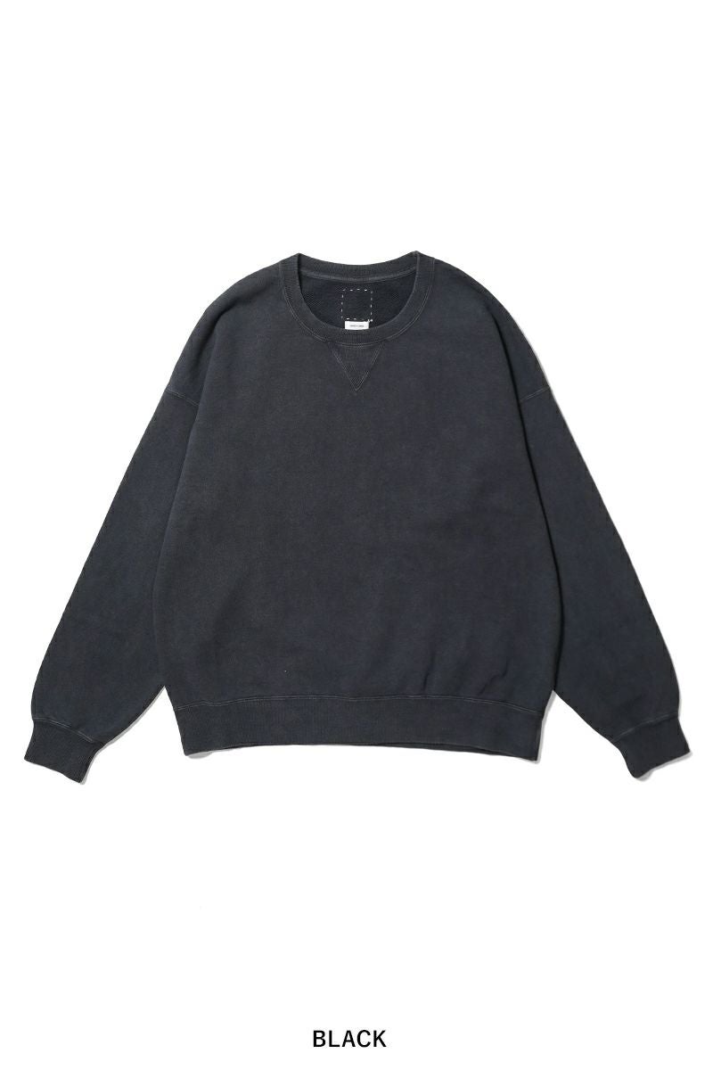 visvim(ビズビム) JUMBO SB SWEAT LS DMGD ジャンボスウェット長袖 ダメージド 0126105010023