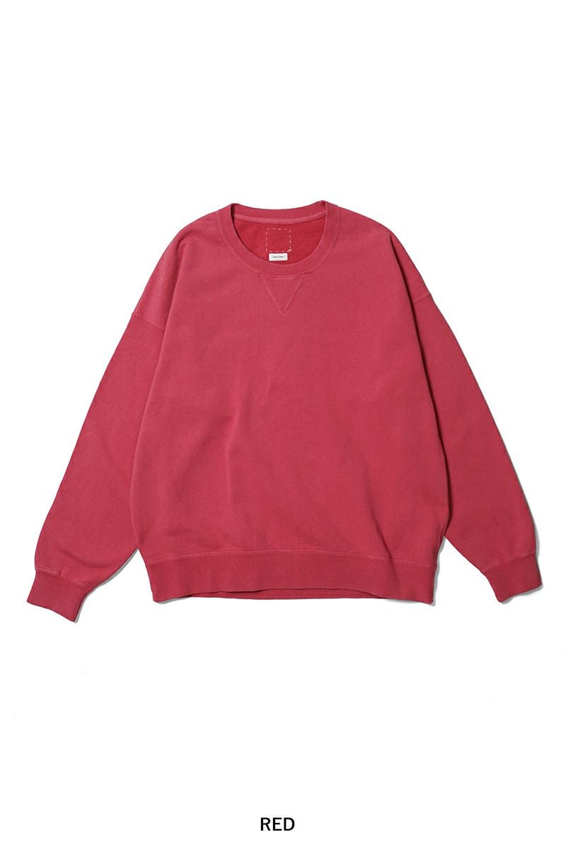 visvim(ビズビム) JUMBO SB SWEAT LS DMGD ジャンボスウェット長袖 ダメージド 0126105010023