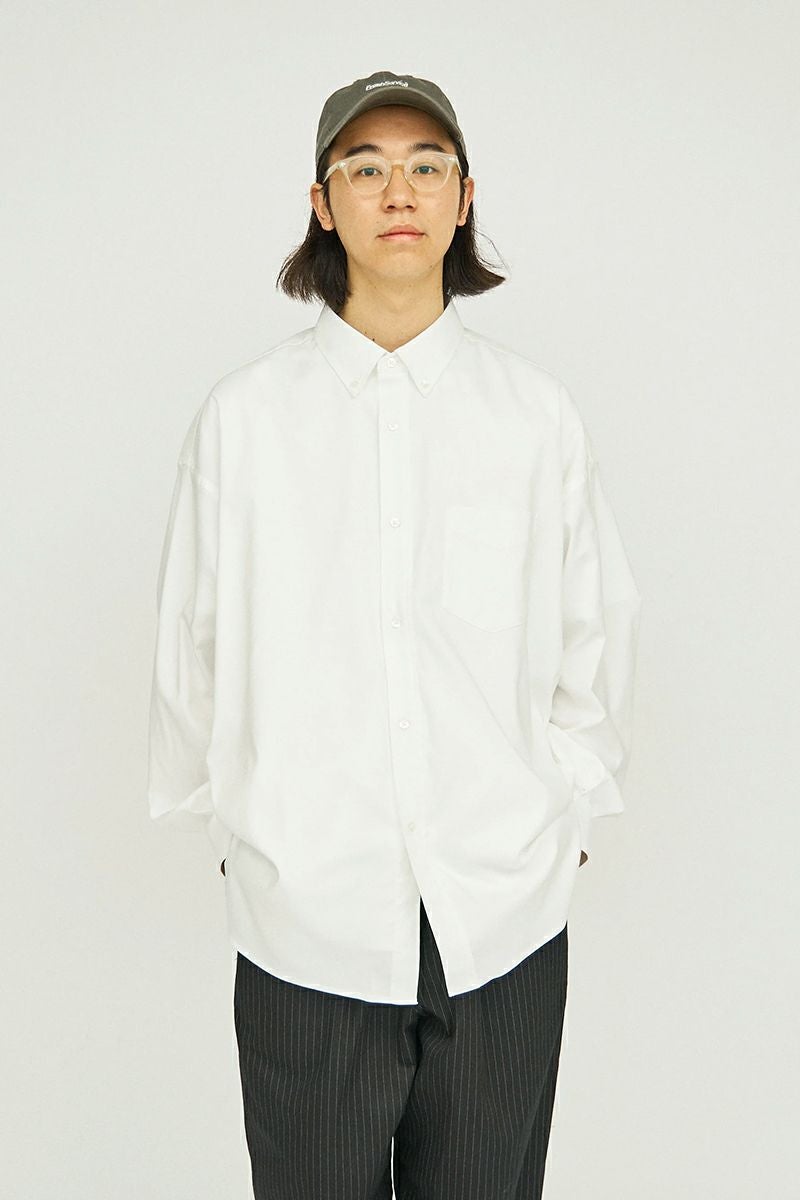 FreshService(フレッシュサービス) DRY OXFORD CORPORATE L/S B.D SHIRT ドライオックスフォード コーポレート長袖ボタンダウンシャツ FSC261-50106B