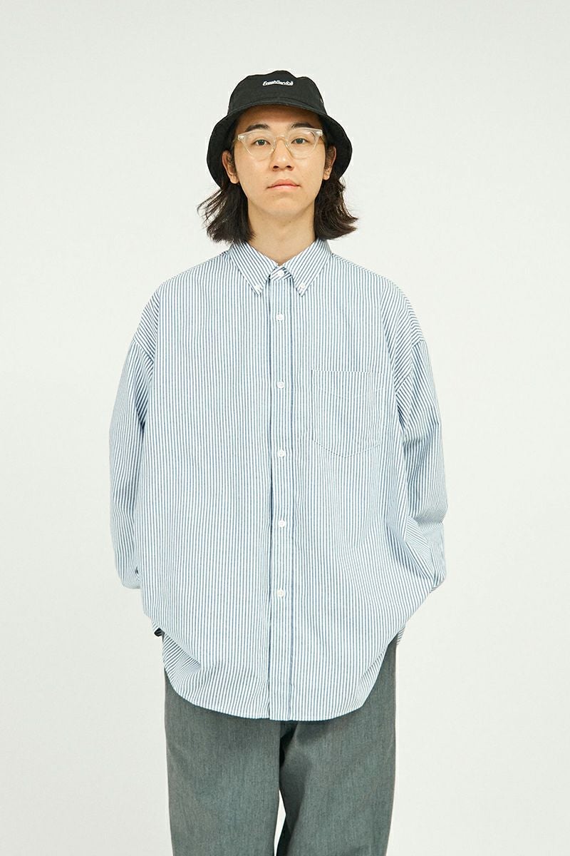 FreshService(フレッシュサービス) DRY OXFORD CORPORATE L/S B.D SHIRT ドライオックスフォード コーポレート長袖ボタンダウンシャツ FSC261-50106B