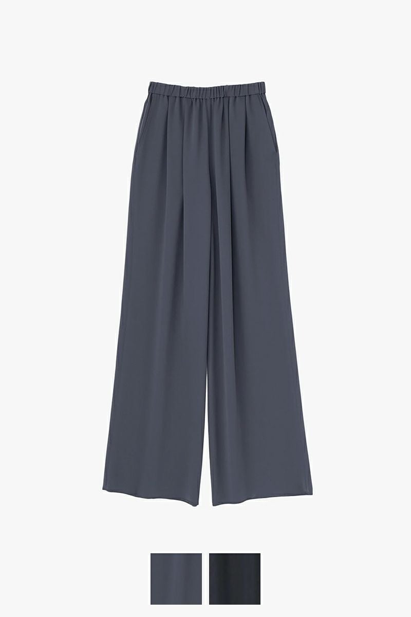 Graphpaper(グラフペーパー) Satin Easy Wide Pants サテンイージーワイドパンツ GL261-40075B