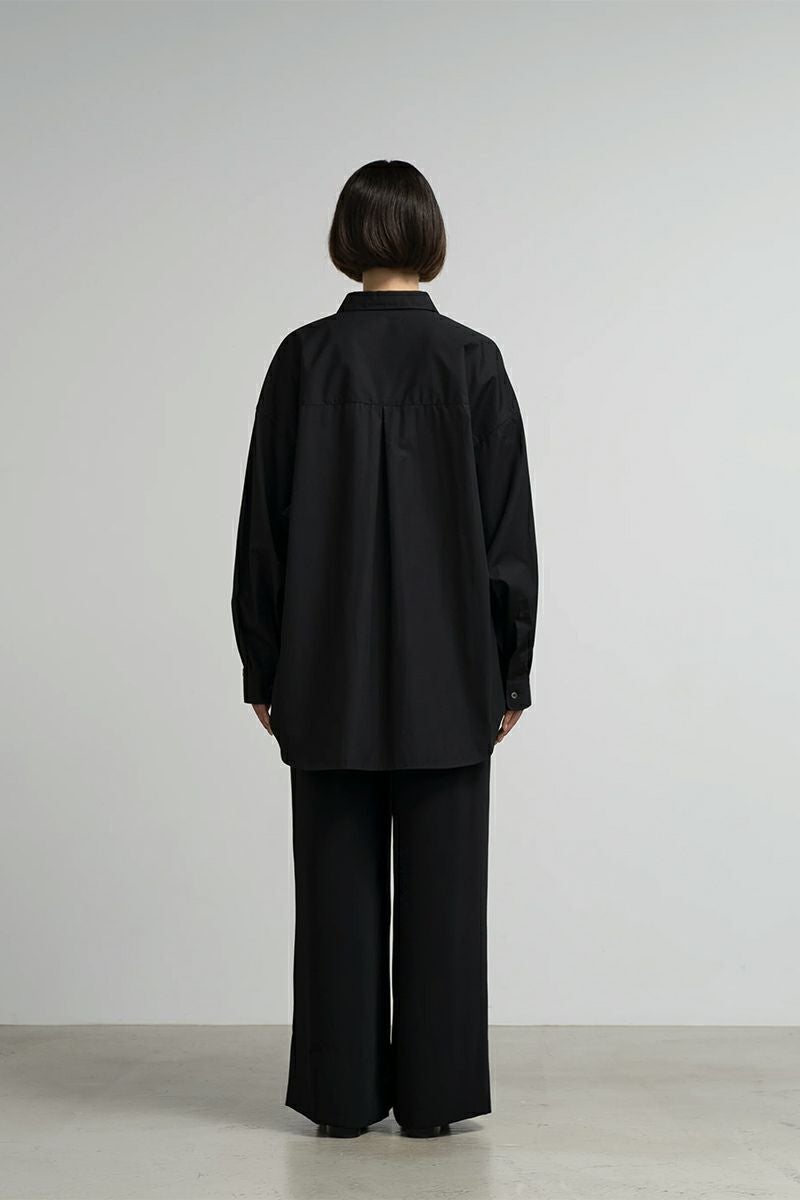 Graphpaper(グラフペーパー) Satin Easy Wide Pants サテンイージーワイドパンツ GL261-40075B