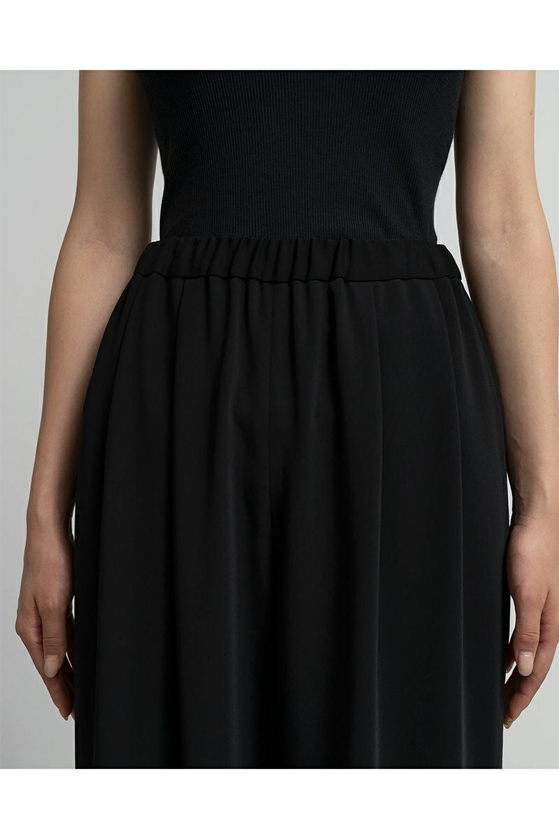 Graphpaper(グラフペーパー) Satin Easy Wide Pants サテンイージーワイドパンツ GL261-40075B