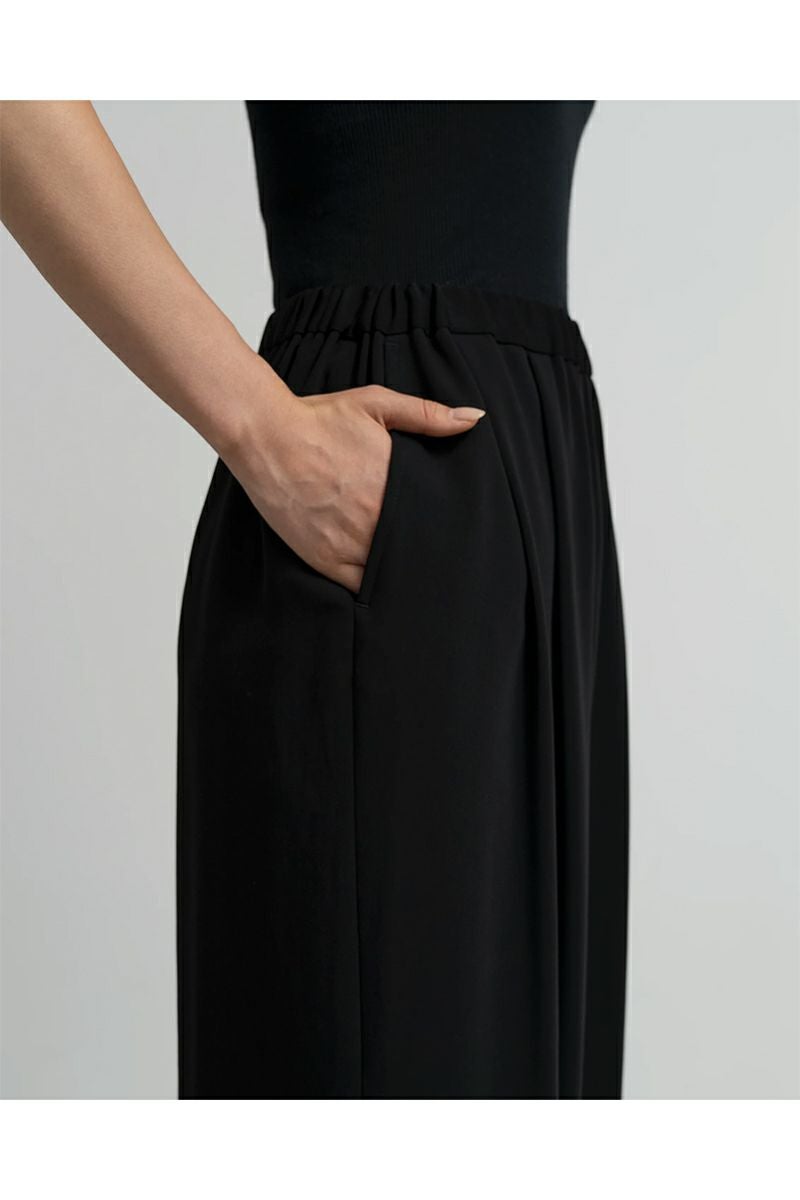 Graphpaper(グラフペーパー) Satin Easy Wide Pants サテンイージーワイドパンツ GL261-40075B
